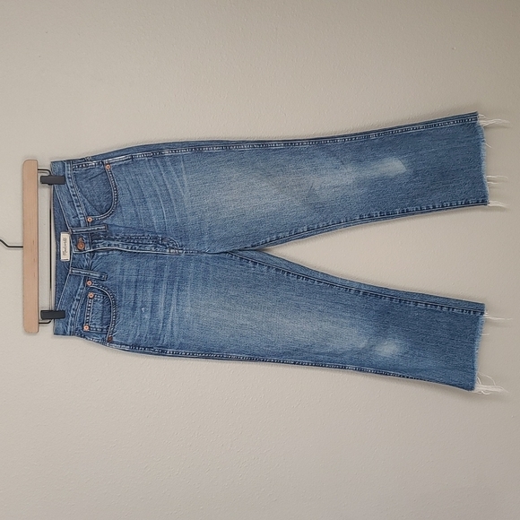 Madewell Rigid Demi Boot Crop Jeans with Vintage Wash - Picture 2 of 13